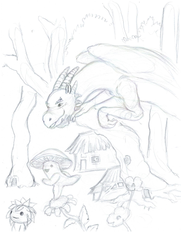 Screenshot 19 for Dragon and Bunny Narrative Coloring Book