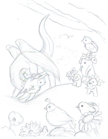 Screenshot 21 for Dragon and Bunny Narrative Coloring Book