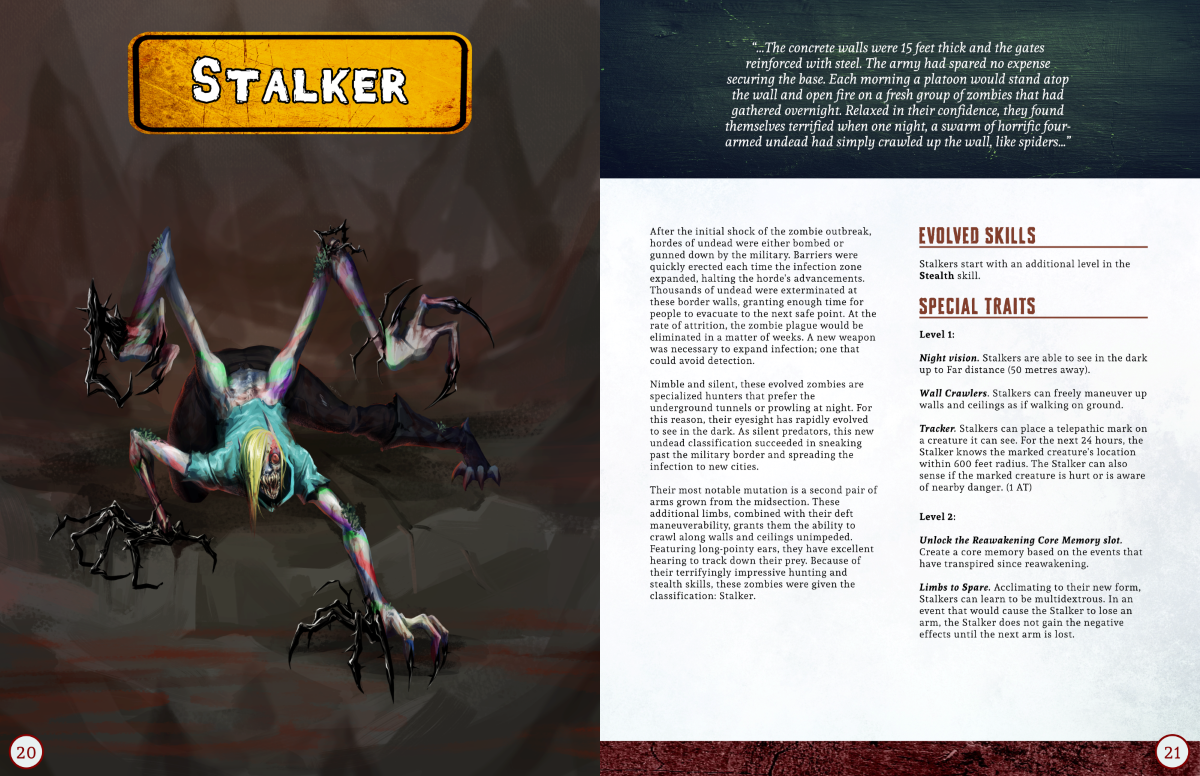 Screenshot 2 for Undead Paradise TTRPG