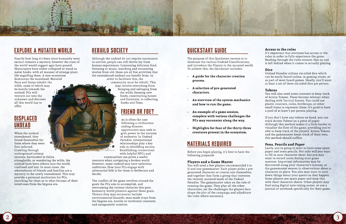 Screenshot 3 for Undead Paradise TTRPG