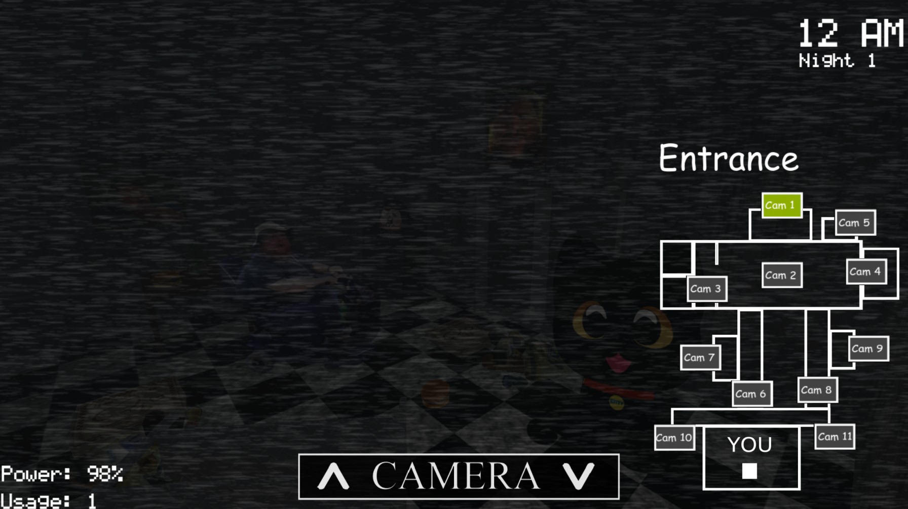 Screenshot 3 for Five Nights At Caseoh's Restaurant