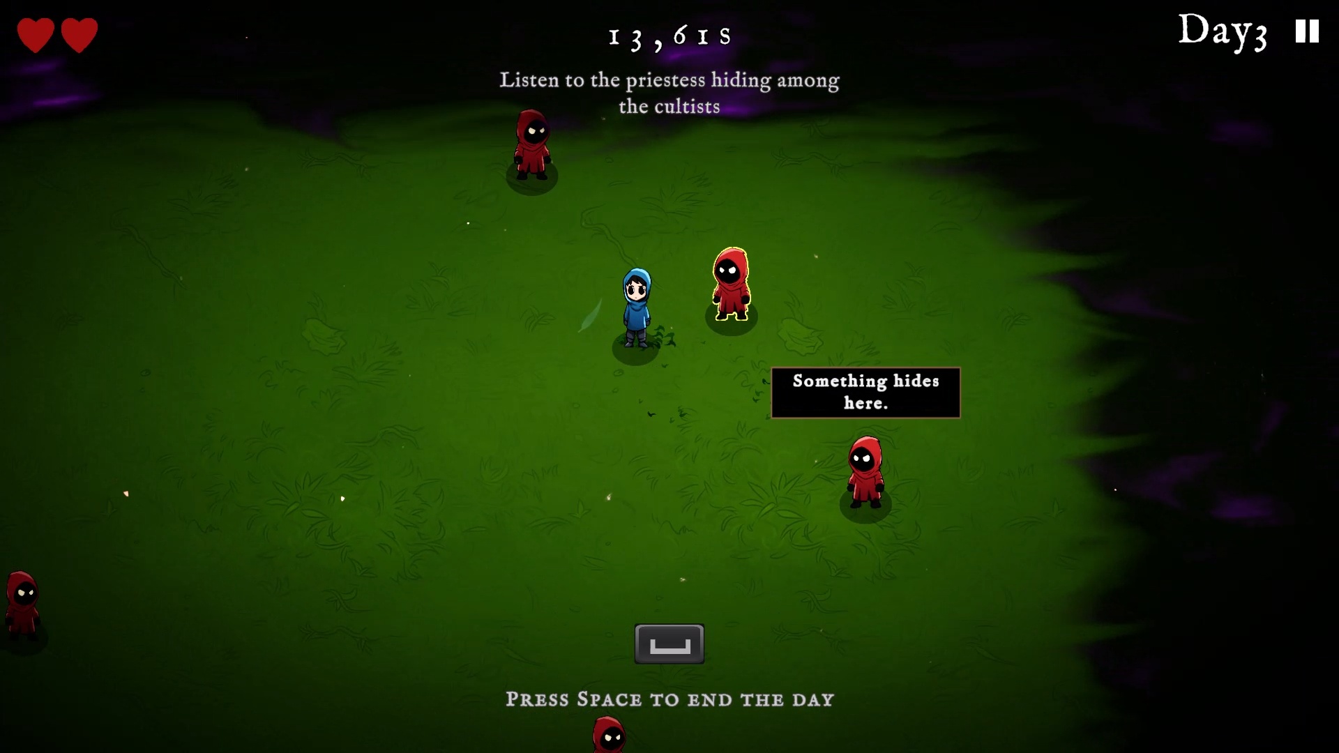 Screenshot 2 for Suddenly I’m Surrounded by Cultists, and Only a Priestess With a Mysterious Aura Can Save Me