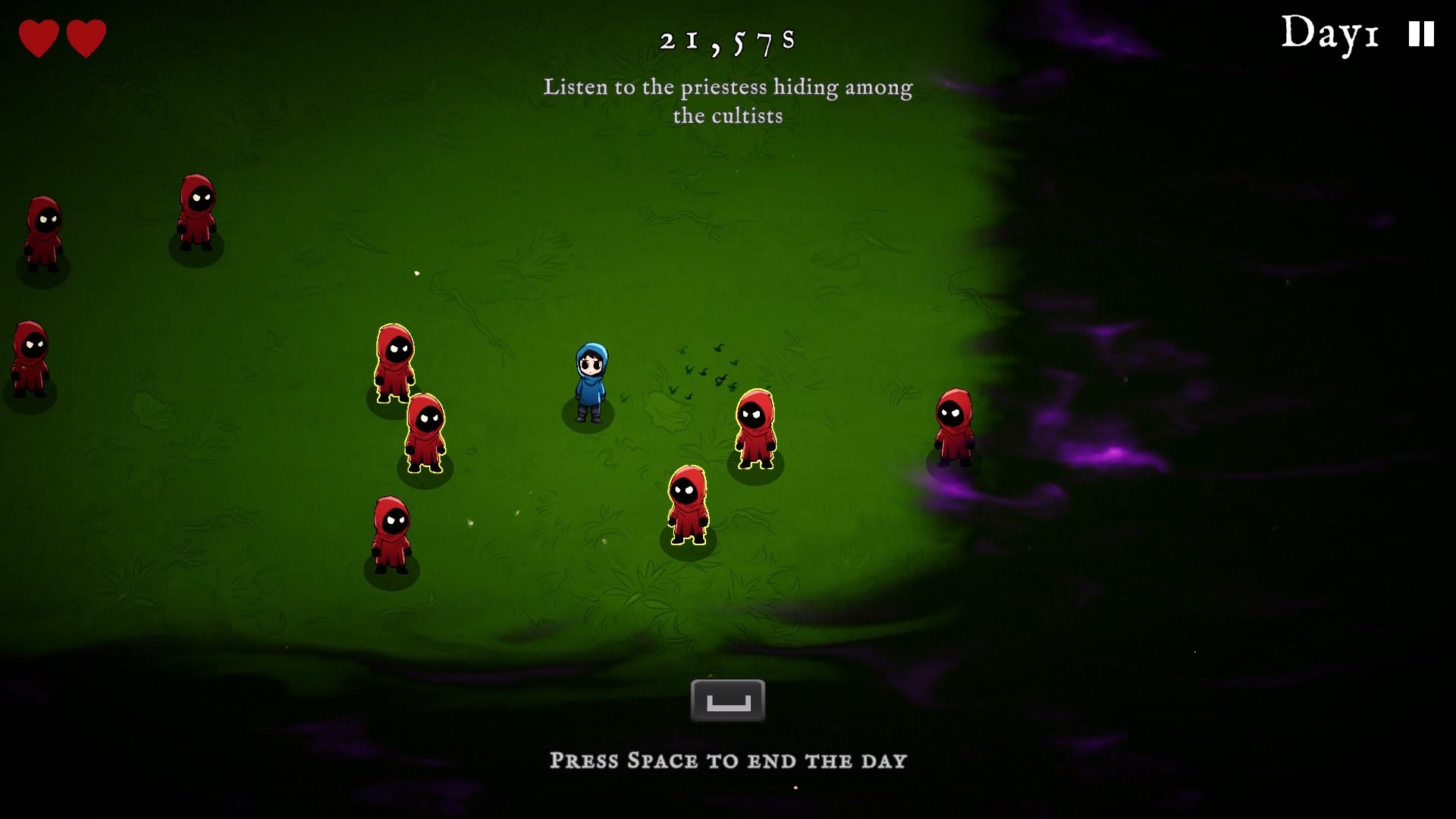Screenshot 4 for Suddenly I’m Surrounded by Cultists, and Only a Priestess With a Mysterious Aura Can Save Me