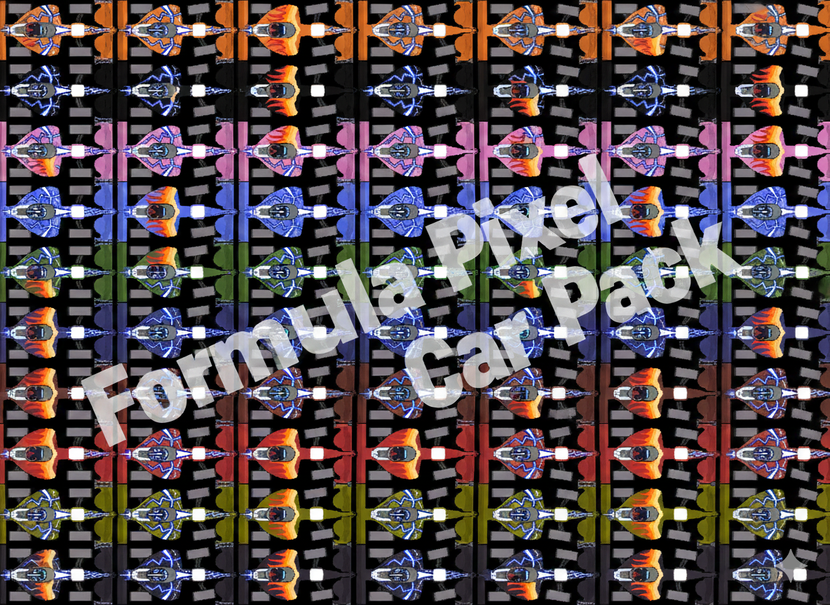 Total Pixel Formula Formula Pixel Car Pack by Anwar2077