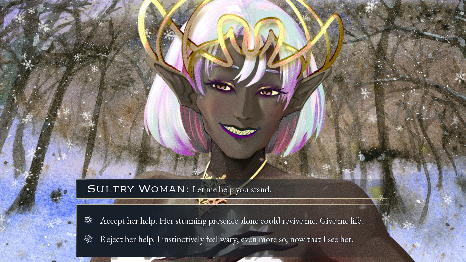 Screenshot 2 for A Curse of Snow
