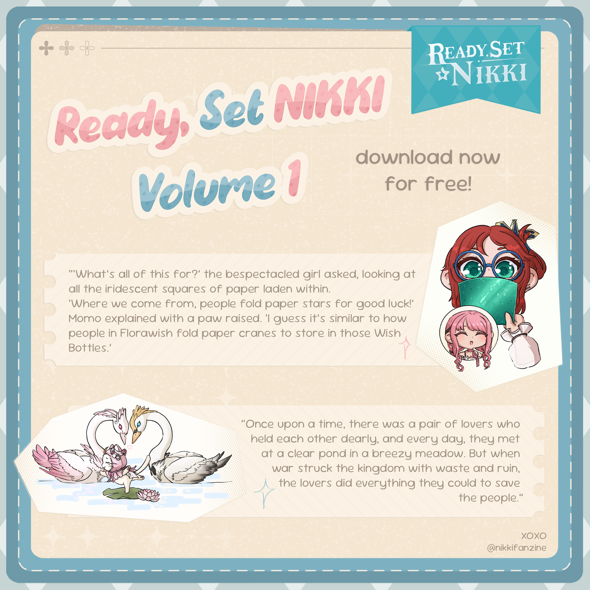 Screenshot 5 for Ready, Set NIKKI Vol.1 — an Infinity Nikki fanzine