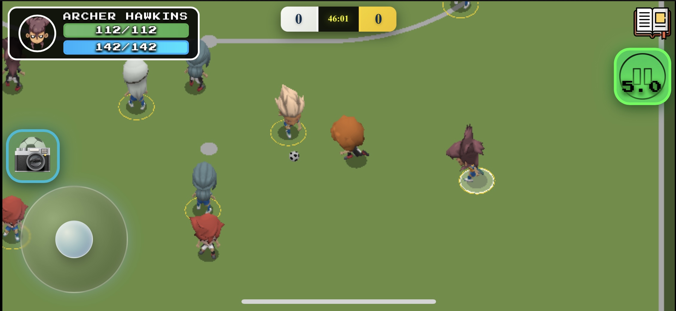 Screenshot 8 for Inazuma Eleven Showdown - DS Port
