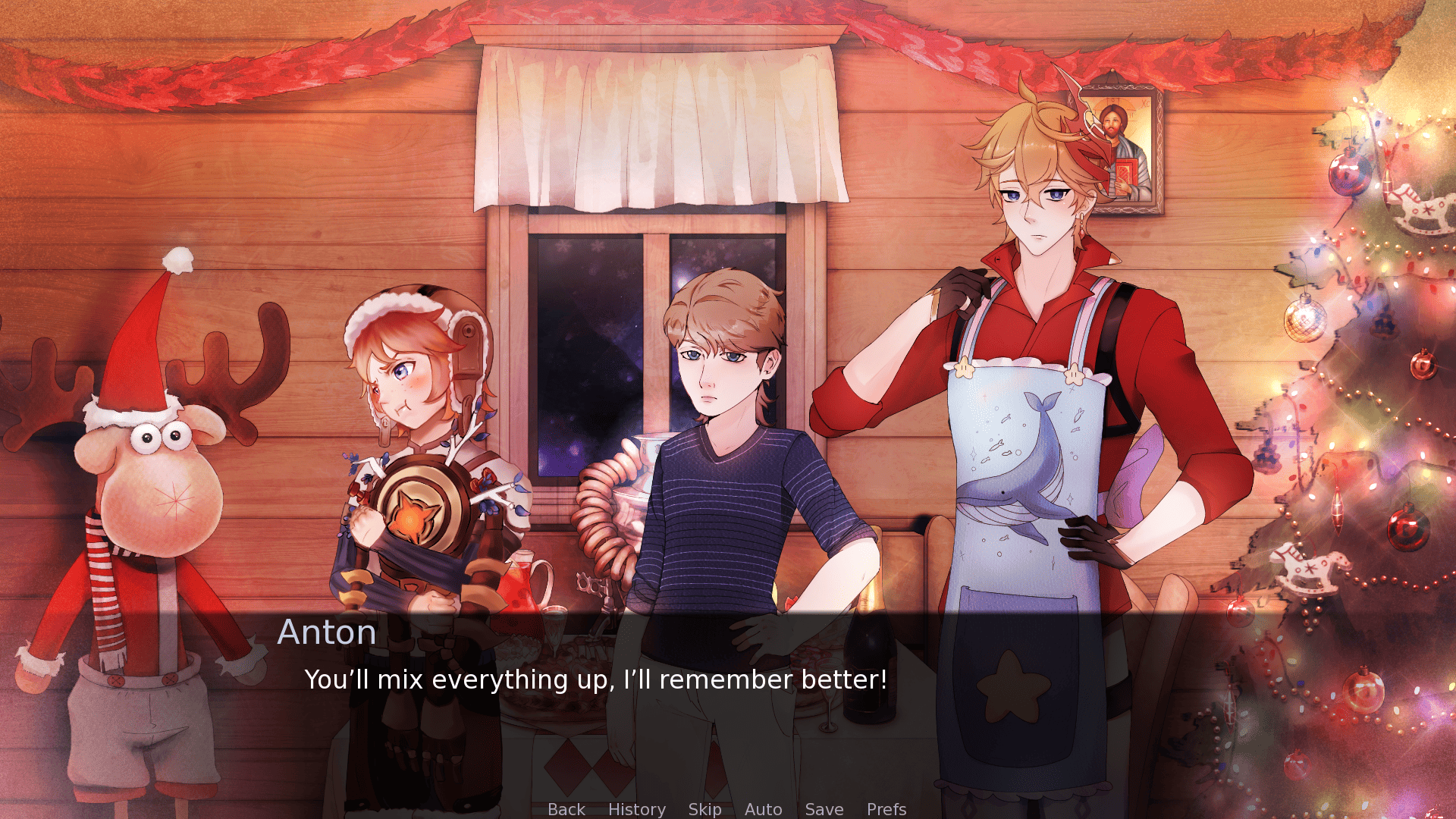Screenshot 3 for Dottore and XXII: New Year`s Story