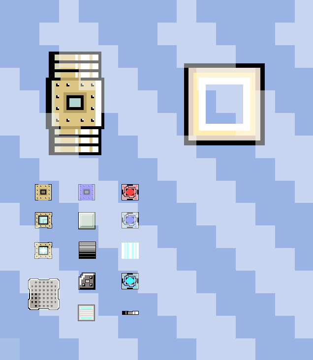 1 Bit Ui UI Elements Mix — Retro Pixel Art UI Pack by Lightcastle / Ironveil