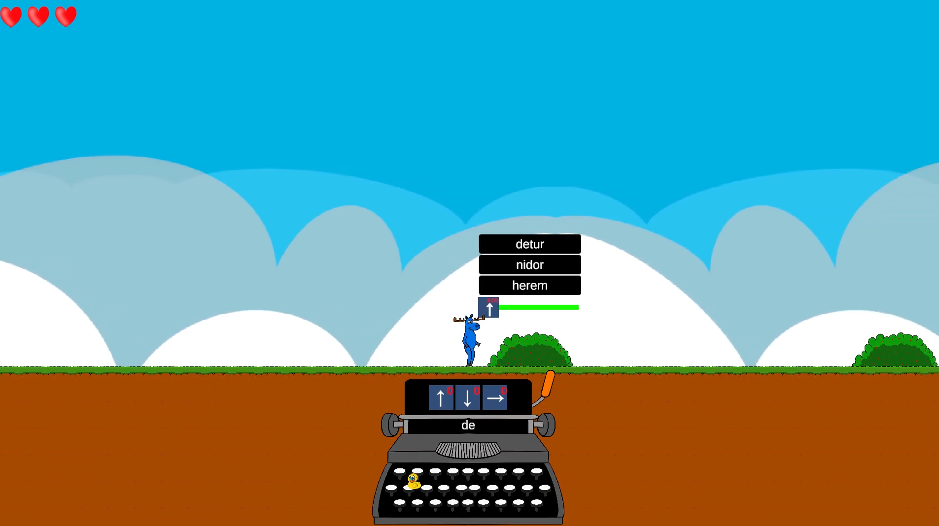 Screenshot 4 for Blu and Sqeakz Typing Trek
