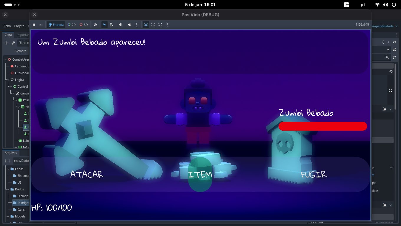 Screenshot 5 for Depois: Um RPG do Pós-Vida Caótico