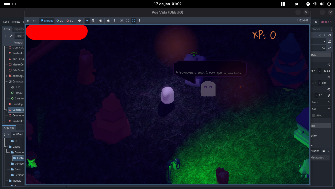Screenshot 2 for Depois: Um RPG do Pós-Vida Caótico