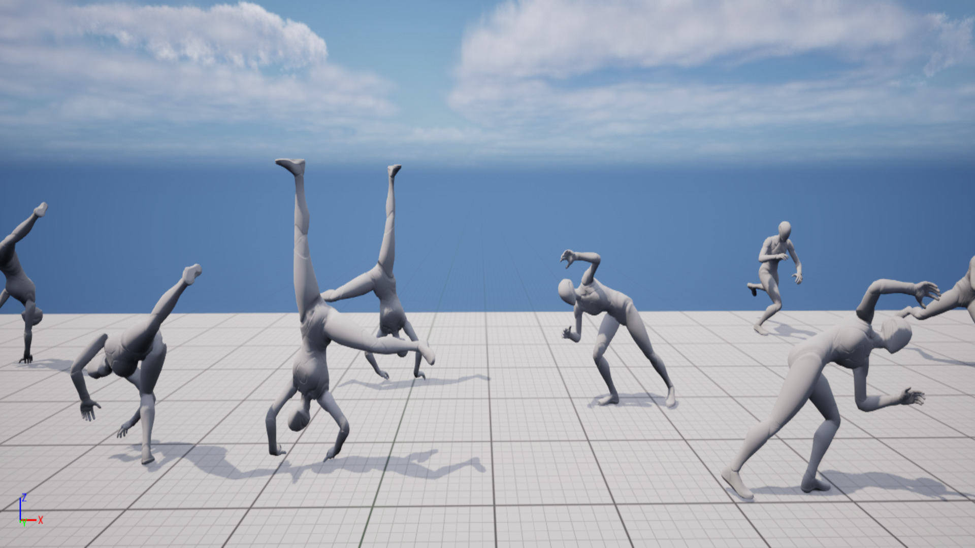 Acrobatic Kick Animations Part 1 by Wolff's Studio