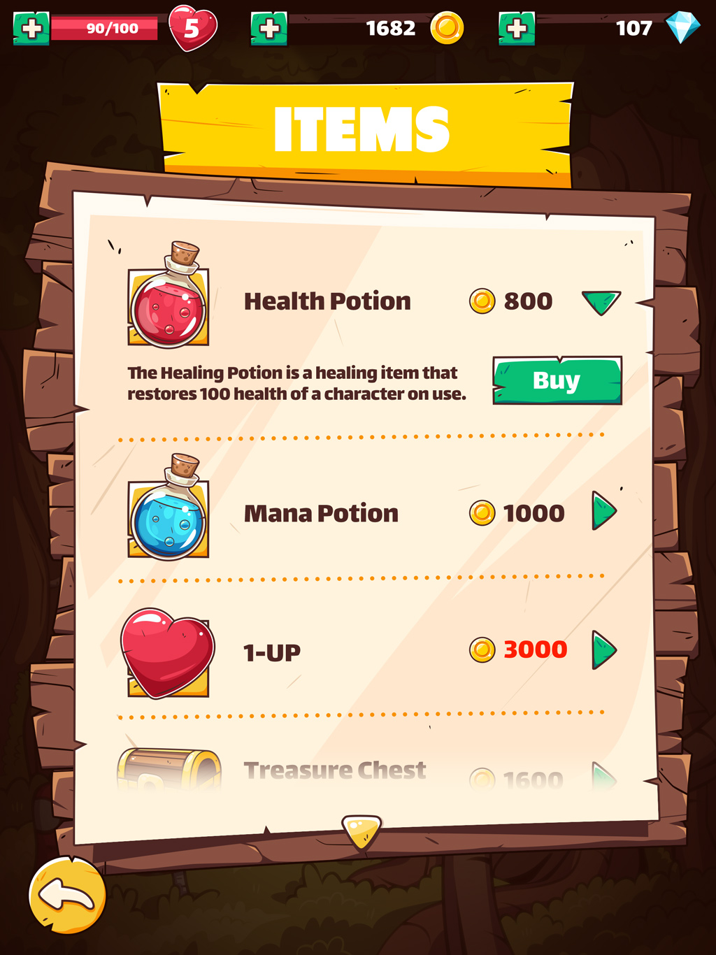 Wooden GUI - Ultimate Casual & RPG UI Kit by iamwowu