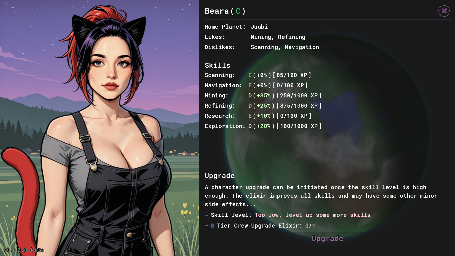 Screenshot 6 for Interstellar Cat Girl Expansion: Idle 😻🌌