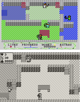 Screenshot 4 for In The Middle Of Ages (C64, Playdate)