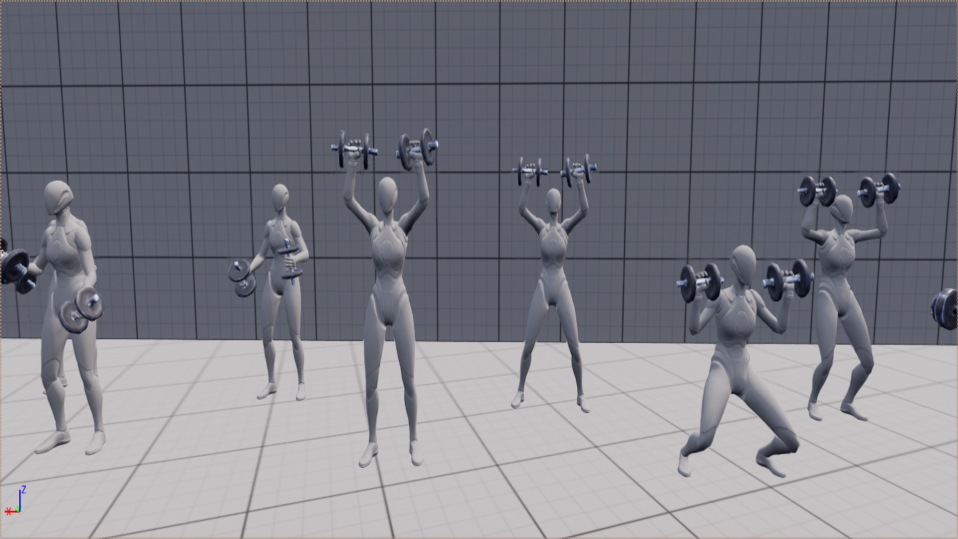 Weekness Body Animation Workout Animations Part 1 by Wolff's Studio