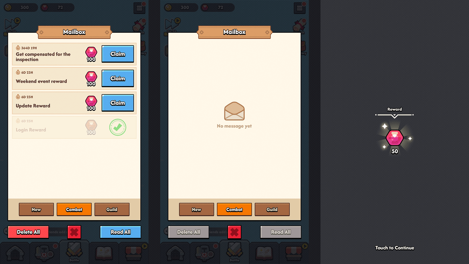 Limited Gui GUI Pro - Minimal Game Light Demo by LAYERLAB