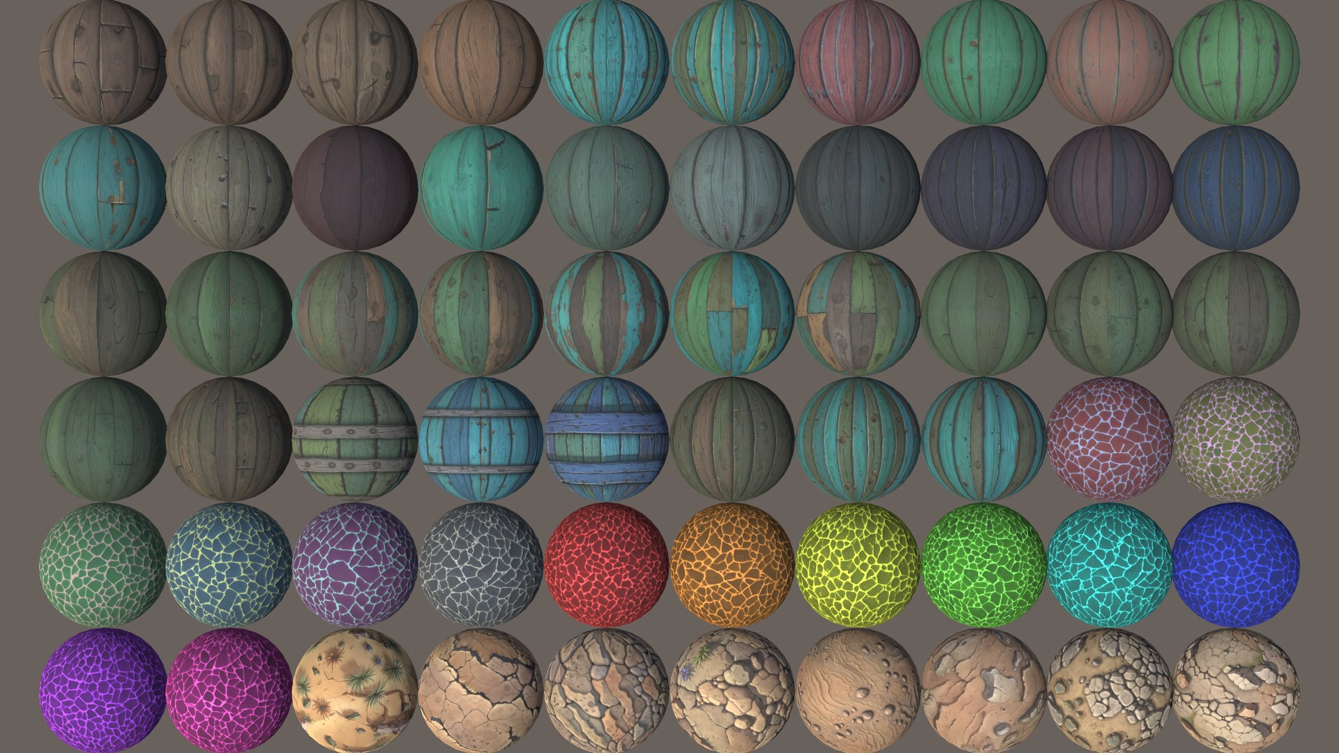 Stylized Textures – Mega Pack Vol 6 by oleekconder