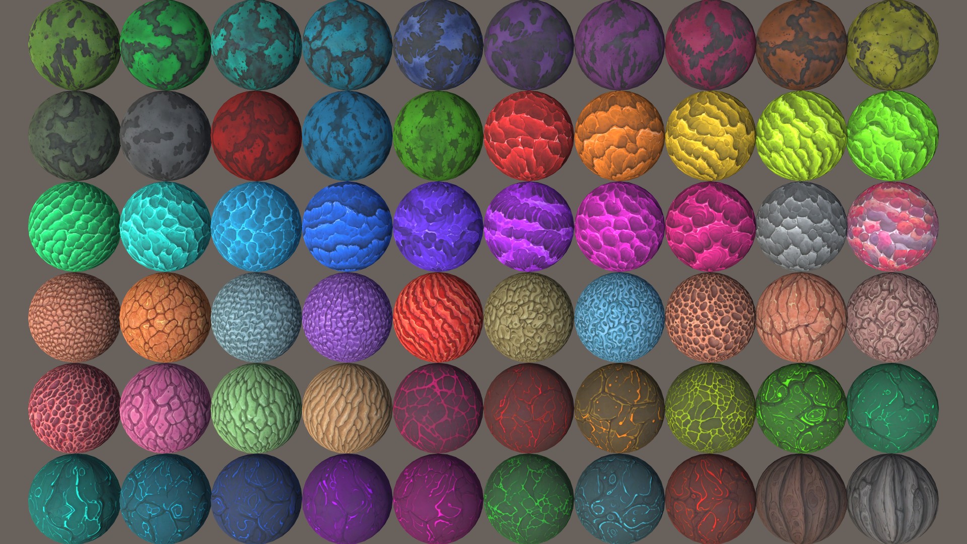 Stylized Textures – Mega Pack Vol 6 by oleekconder