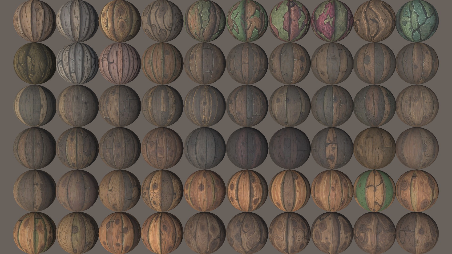 Stylized Textures – Mega Pack Vol 6 by oleekconder
