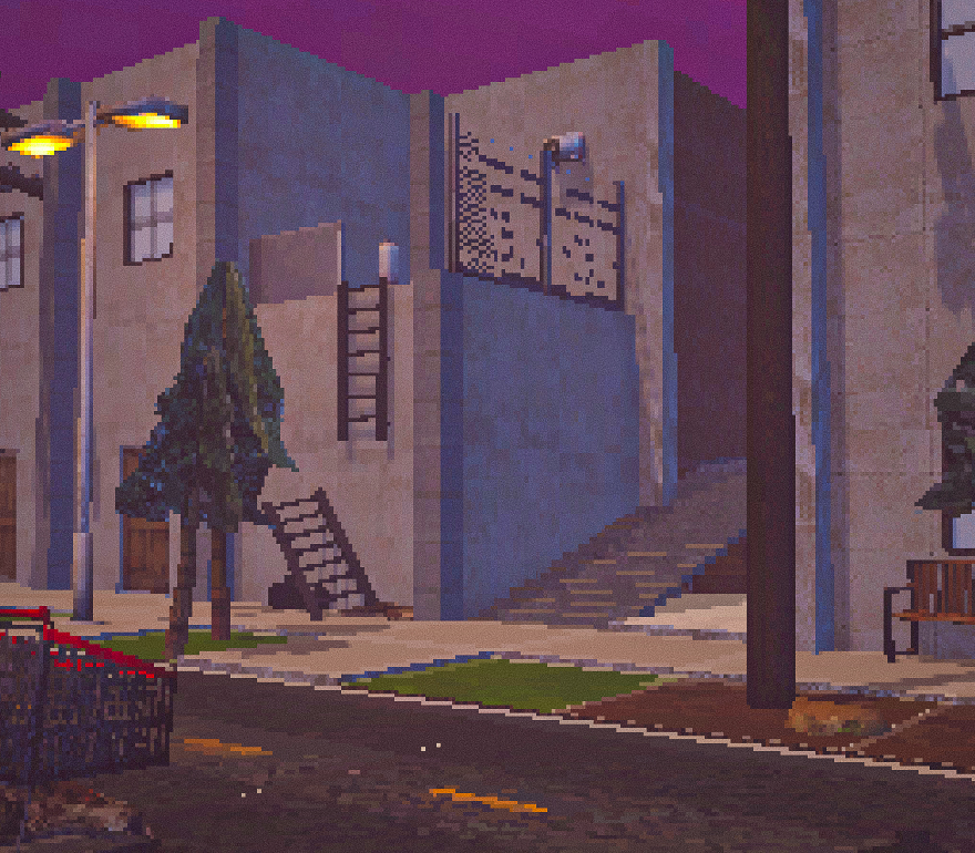 Screenshot 3 for PSX - Pixel Urban Survival Assets | Playable Showcase