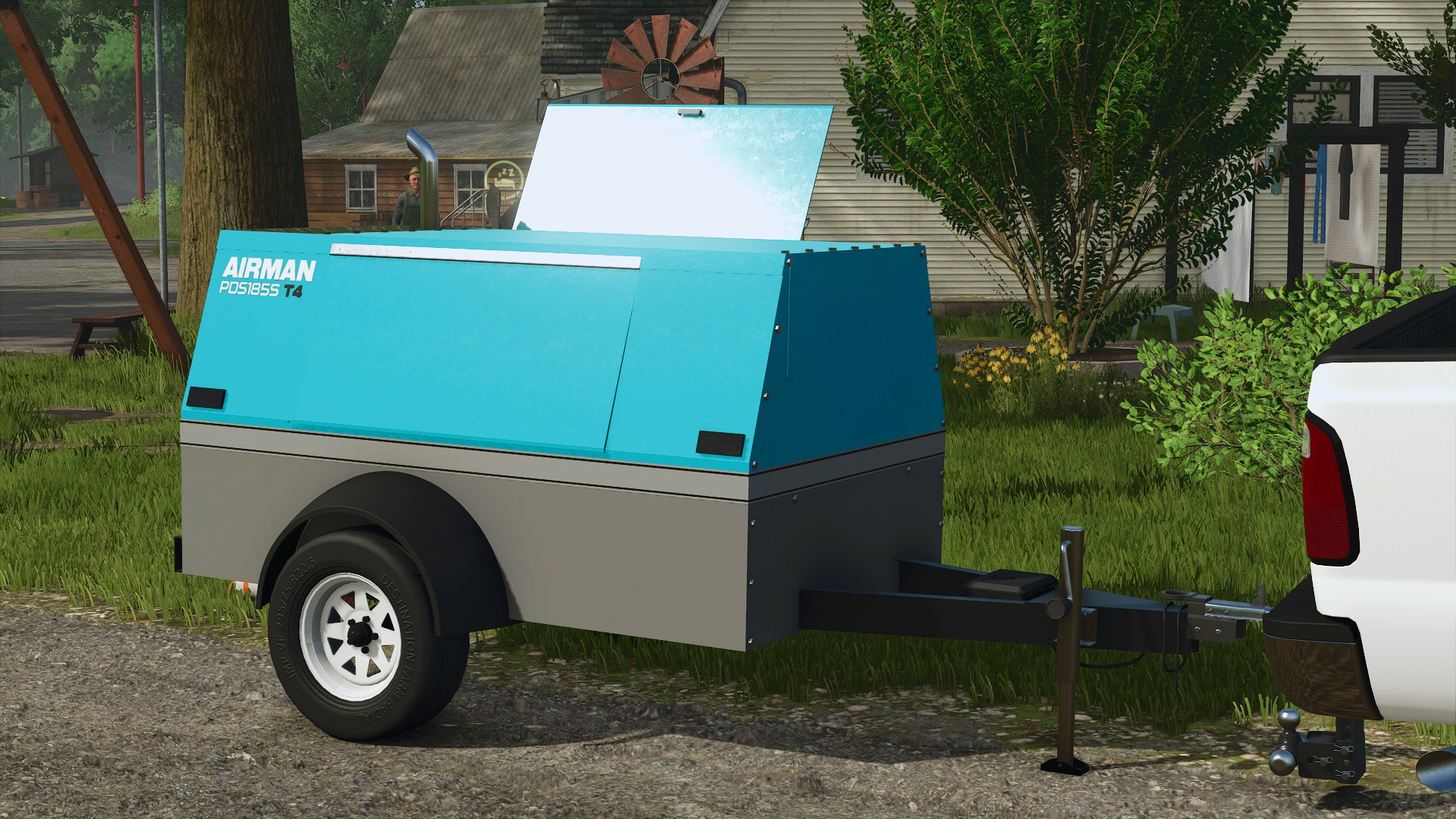 Fs22 Compressor FS25 Airman Compressor by Casting Crew Modding