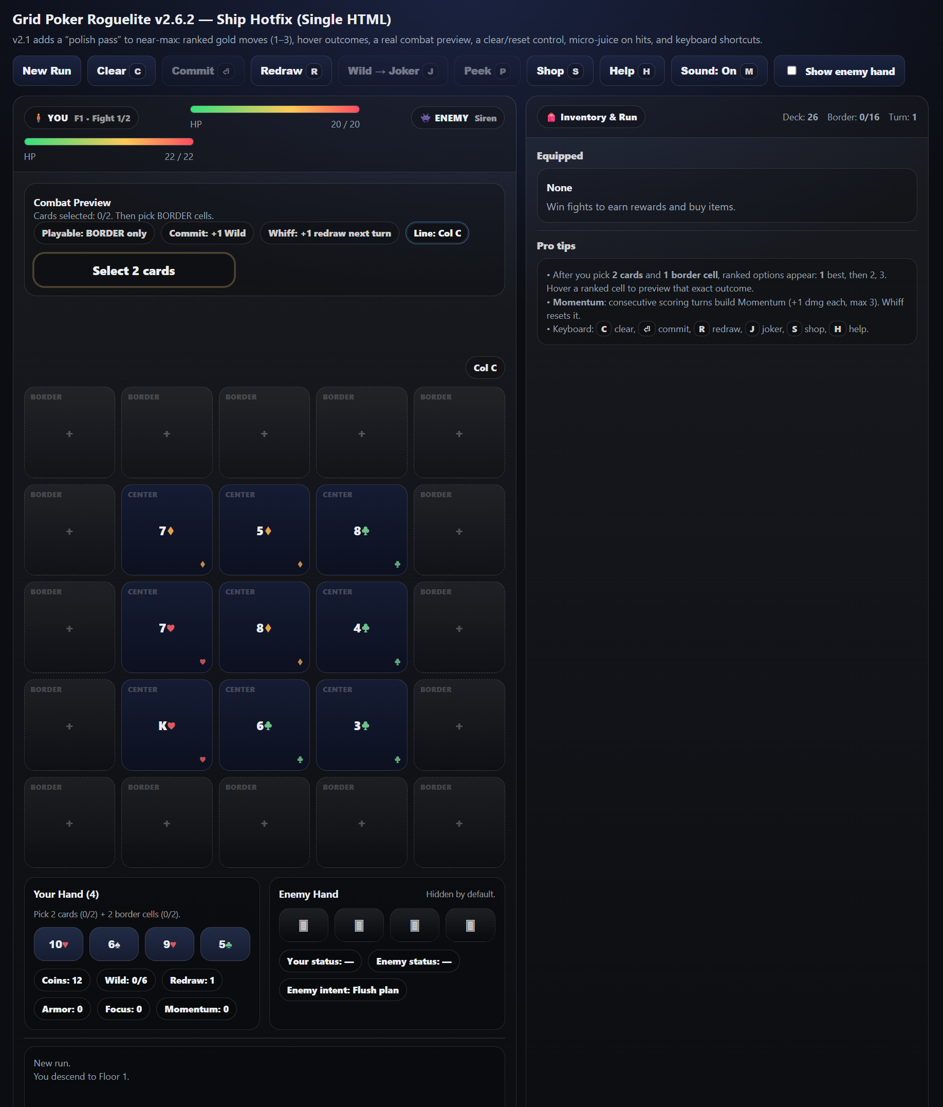 Screenshot 3 for Grid Poker