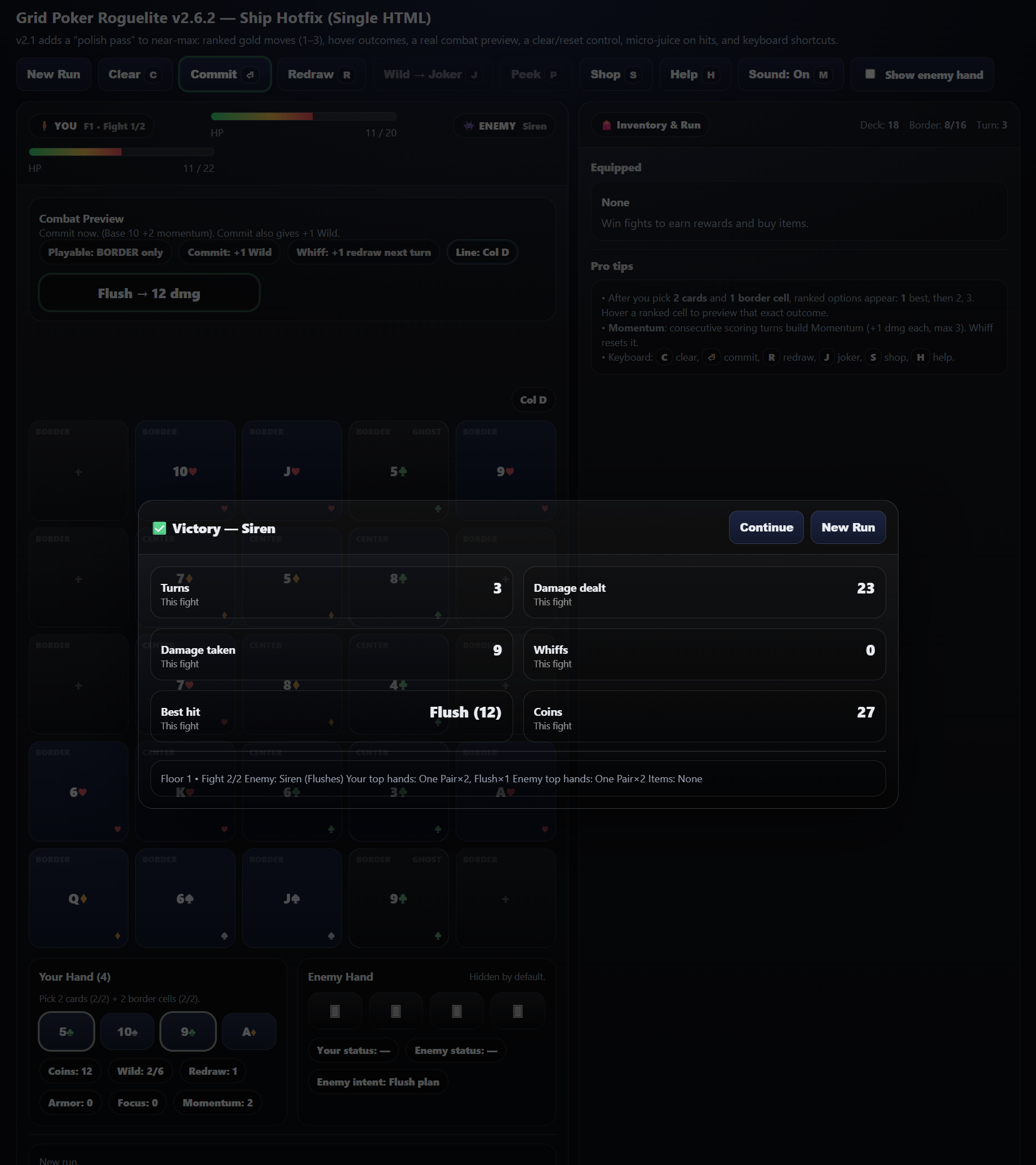 Screenshot 4 for Grid Poker