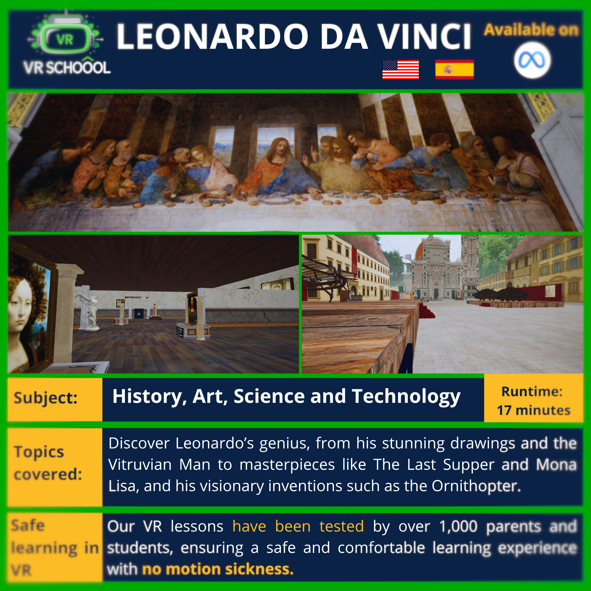VR Schoool - Leonardo da Vinci by VR Schoool