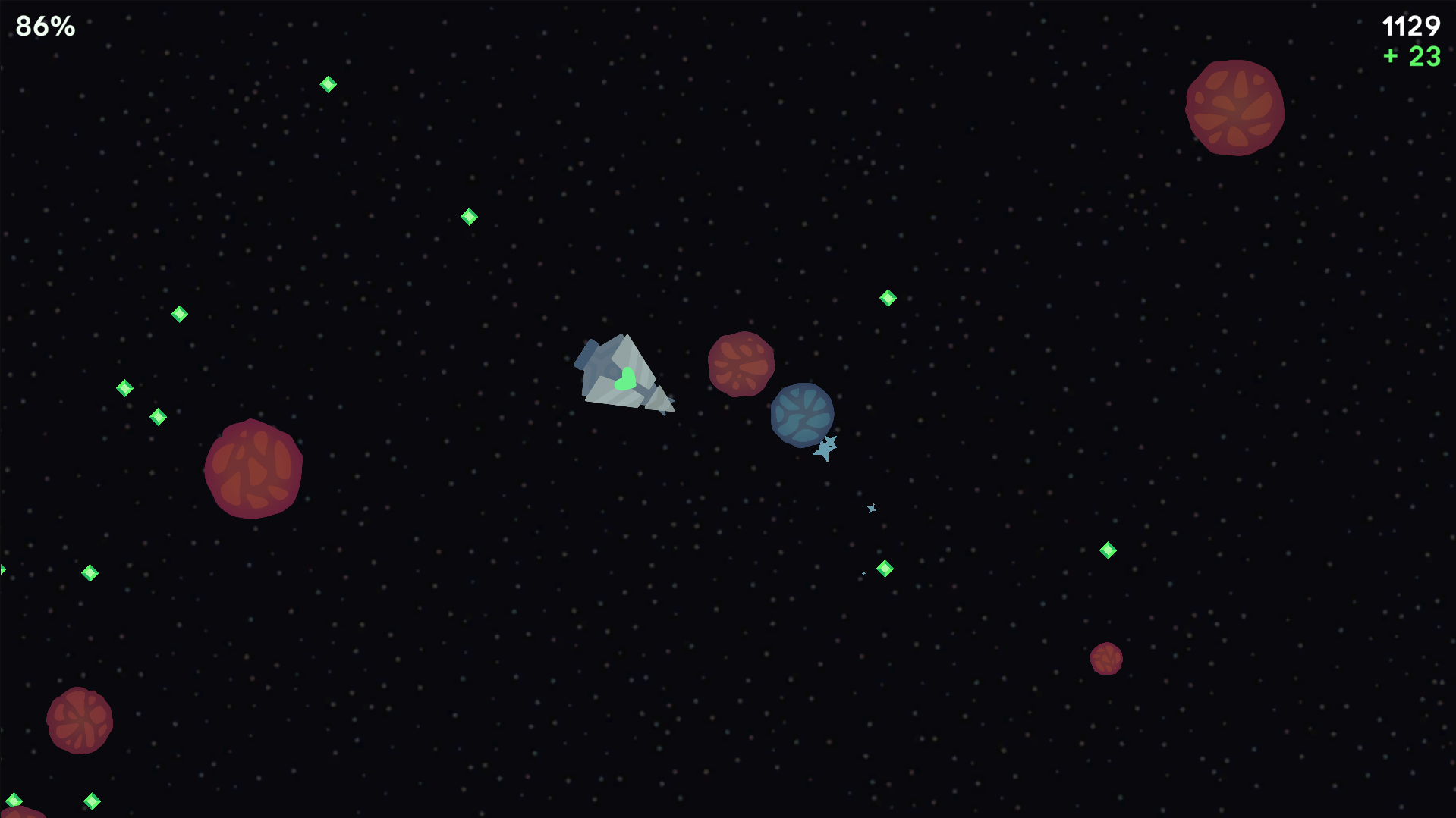 Screenshot 3 for Crashteroids