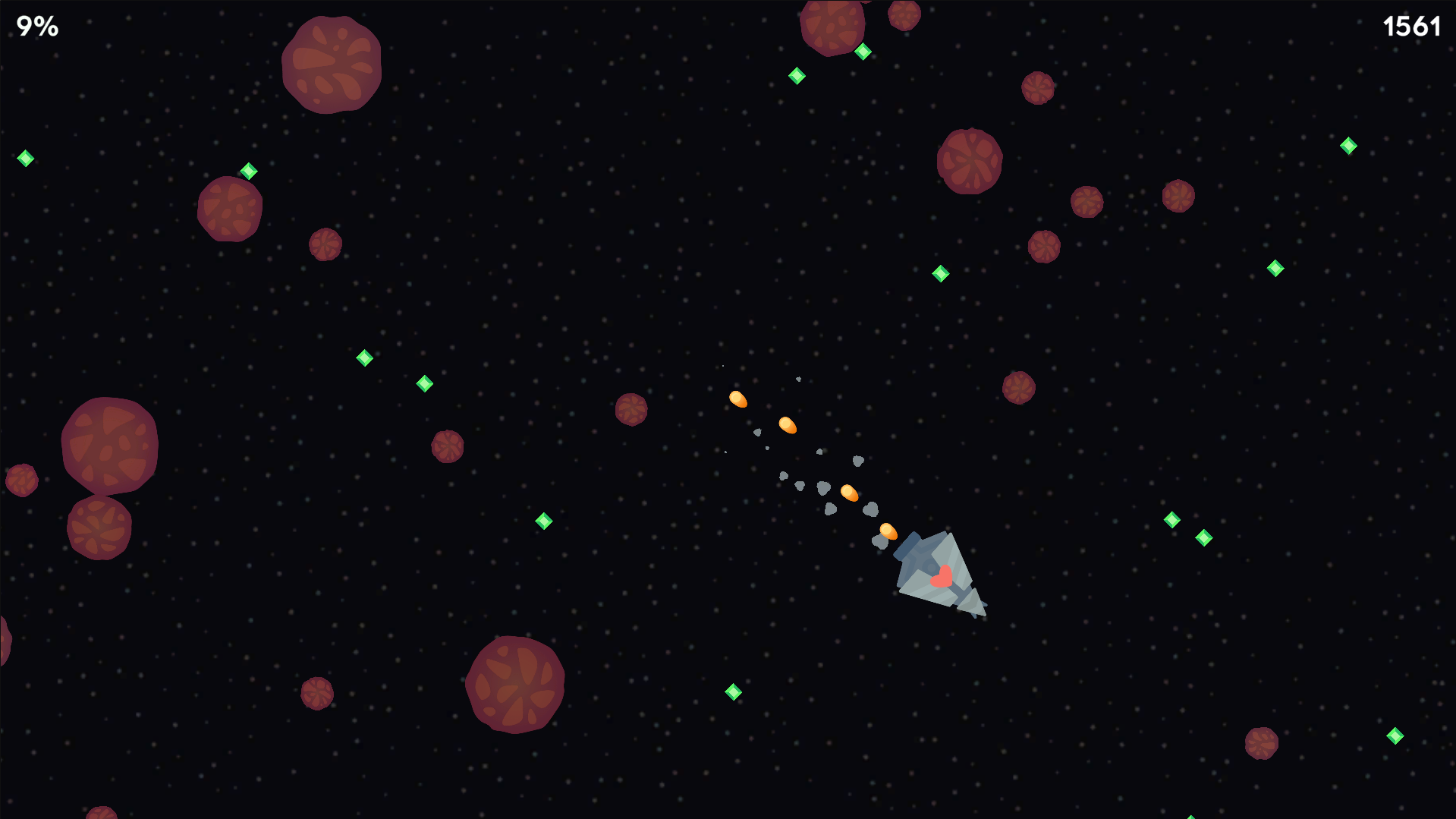 Screenshot 2 for Crashteroids