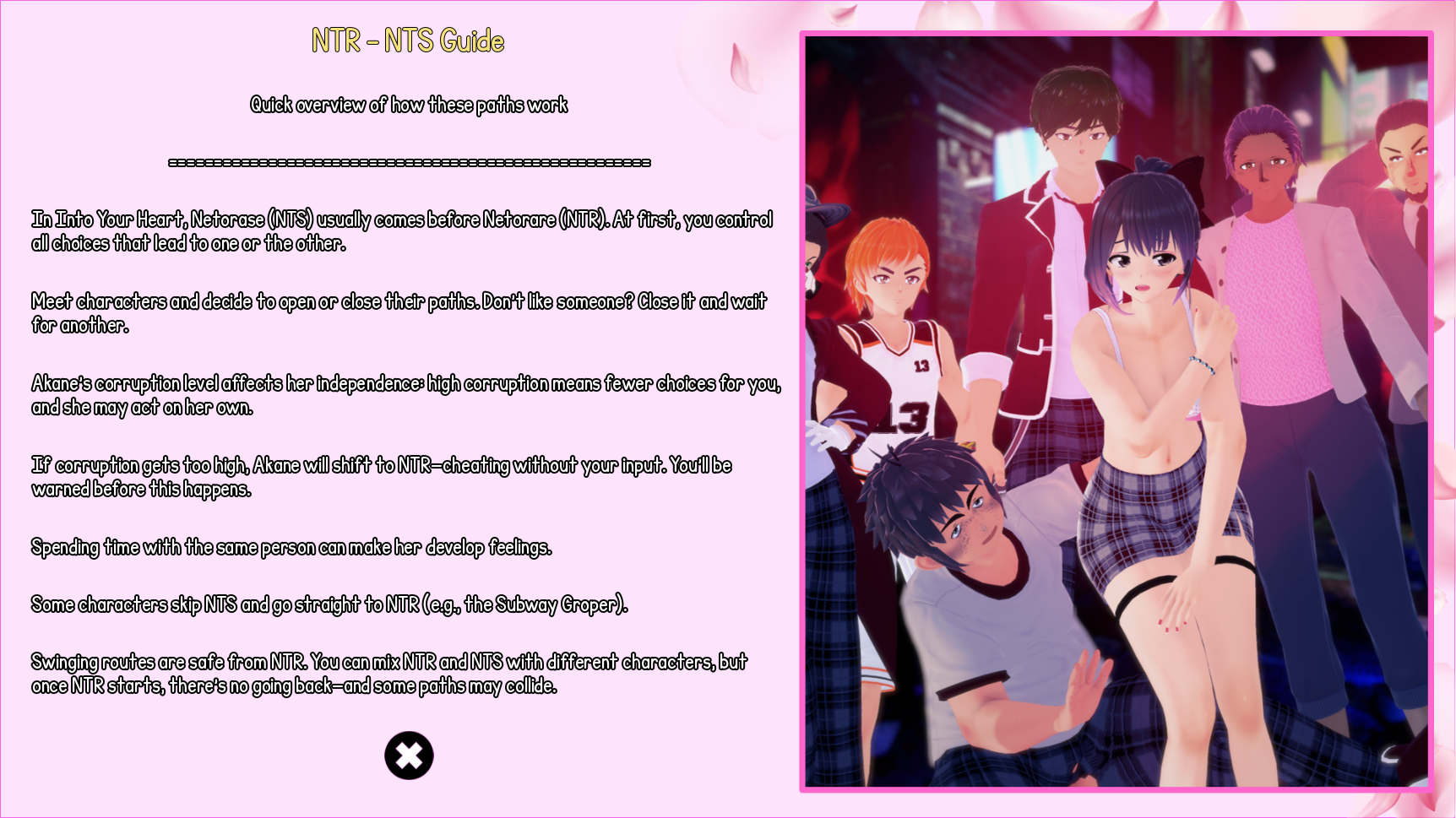 Screenshot 8 for Into Your Heart Revamped v0.1.9.3 Hotfix