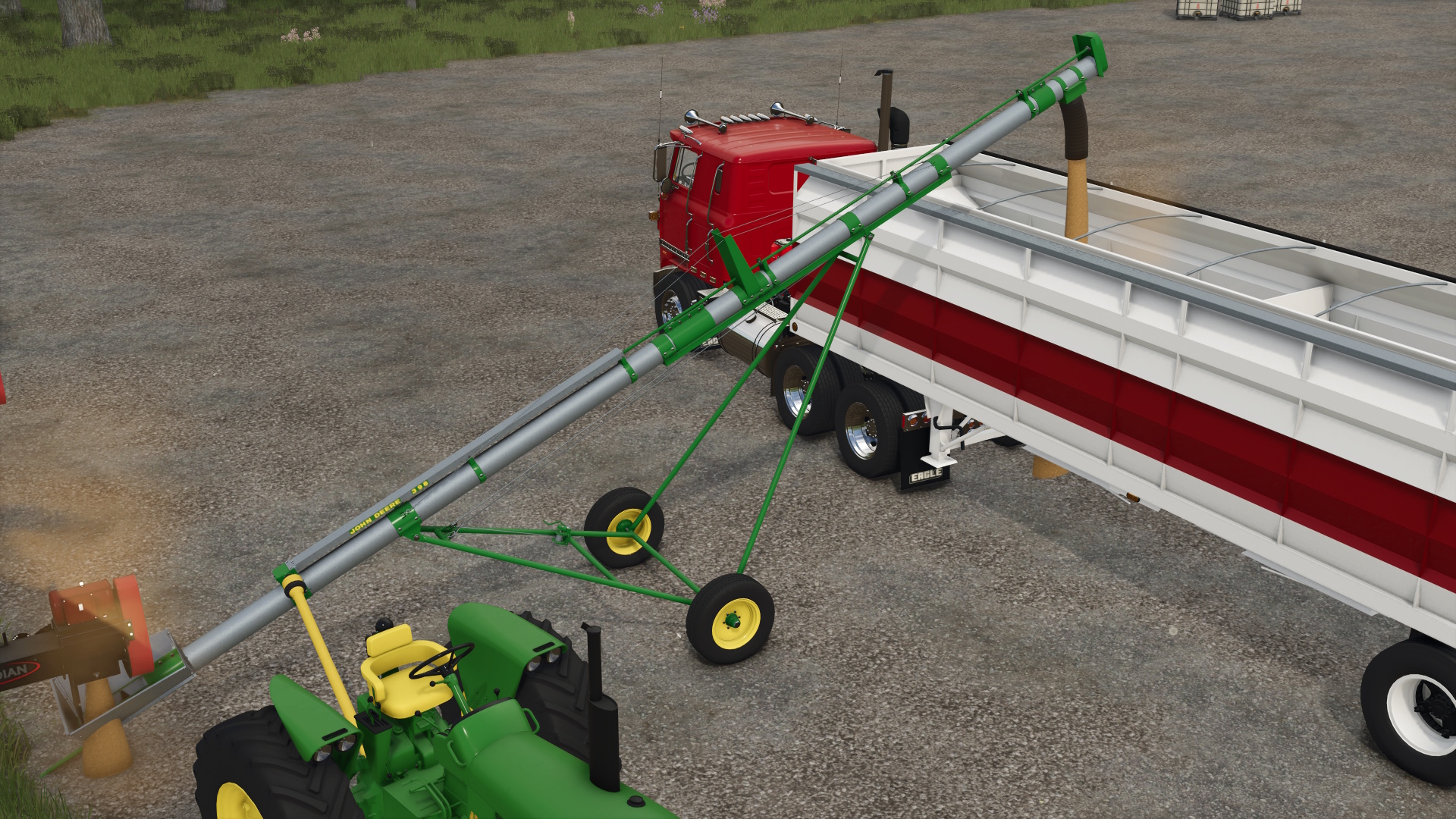 Screenshot 2 for FS25 Vintage Auger Pack