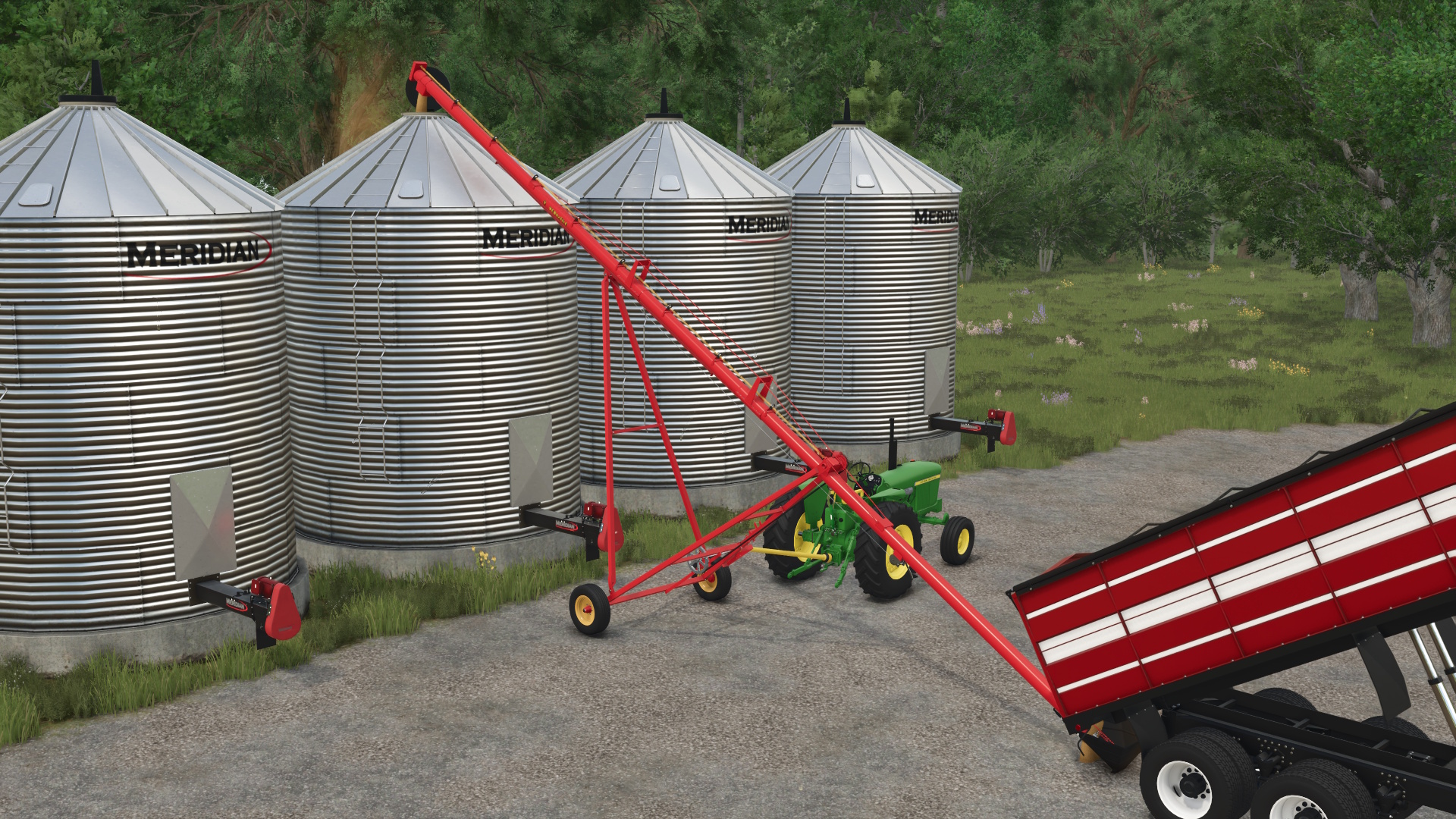 Screenshot 3 for FS25 Vintage Auger Pack