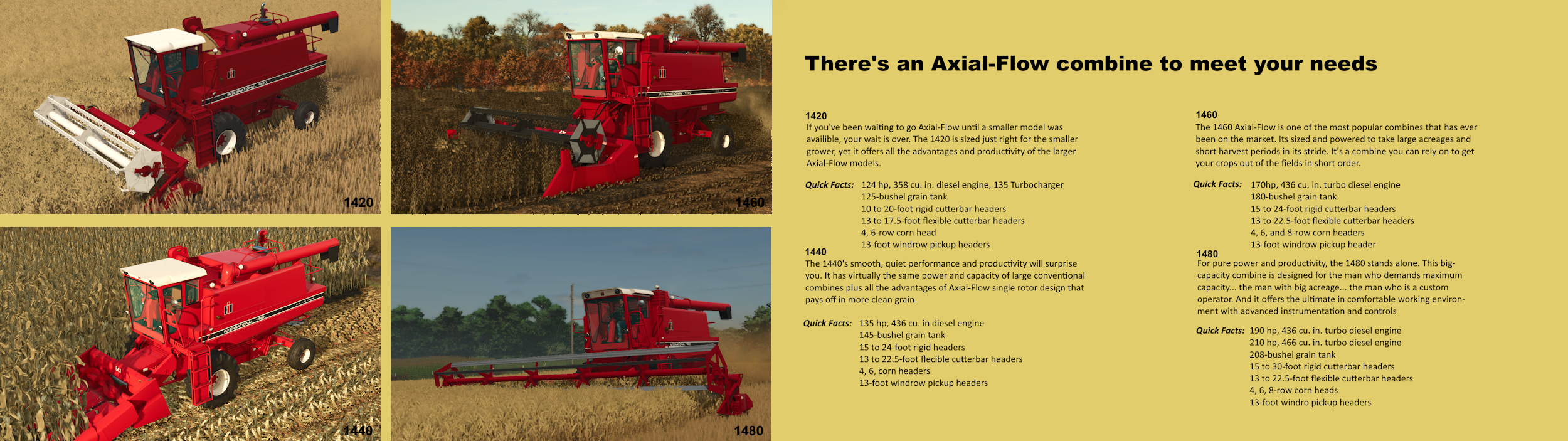 Screenshot 5 for International 14 Series Axial-Flow Combines