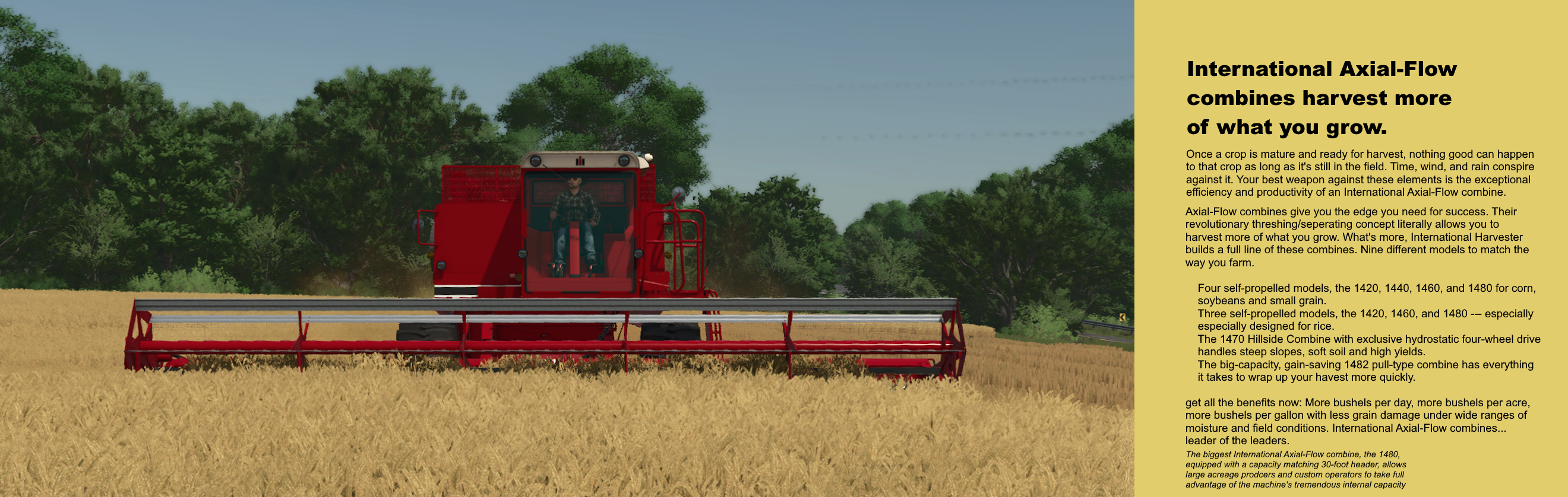 Screenshot 4 for International 14 Series Axial-Flow Combines