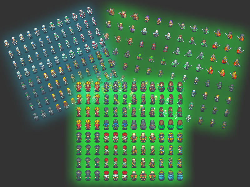 80+ RPG Characters Sprites by finalbossblues