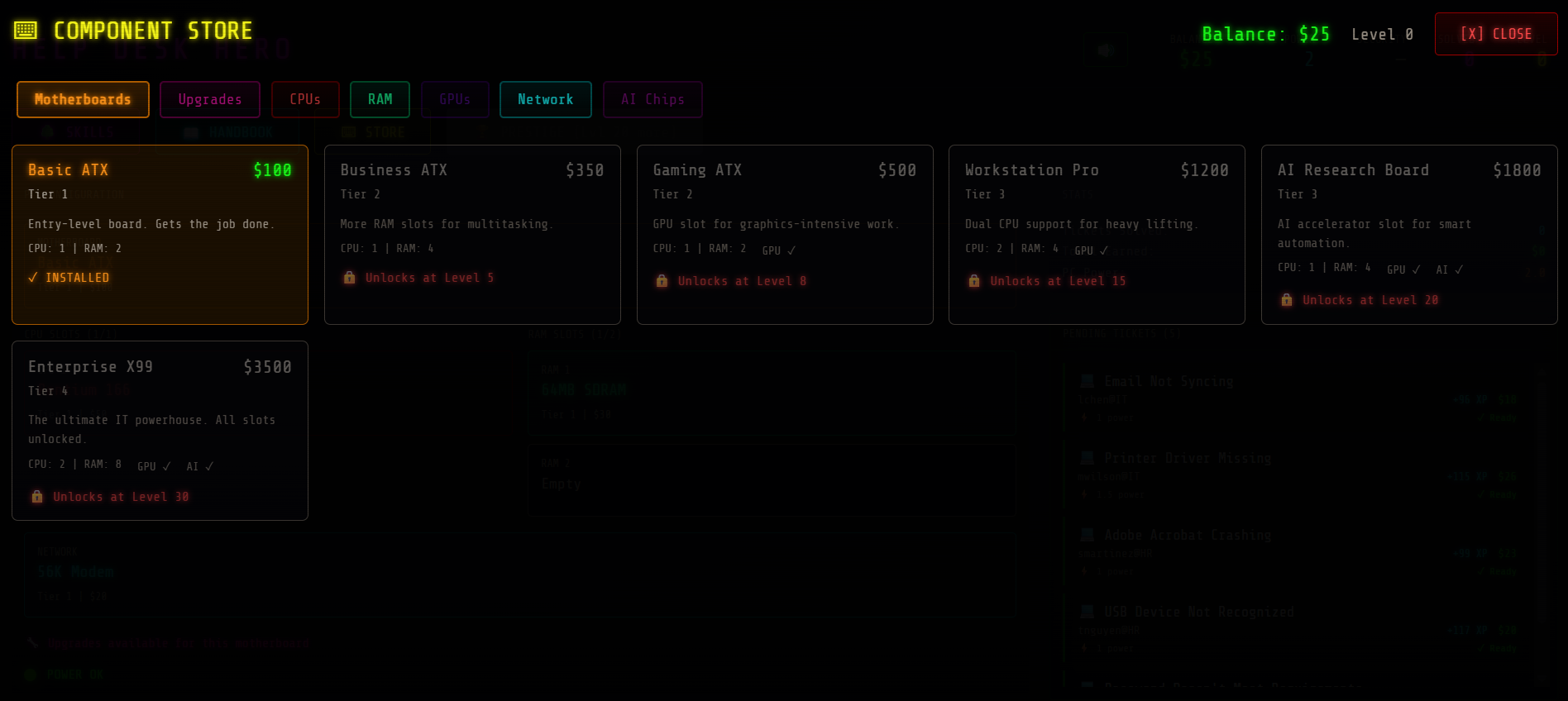Screenshot 5 for Help Desk Hero
