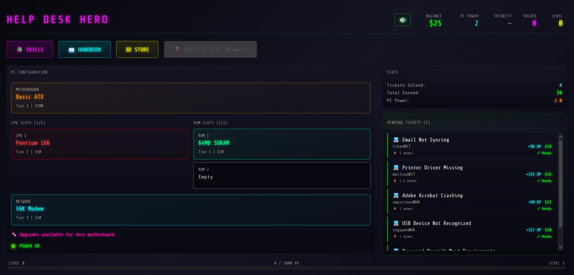 Screenshot 4 for Help Desk Hero