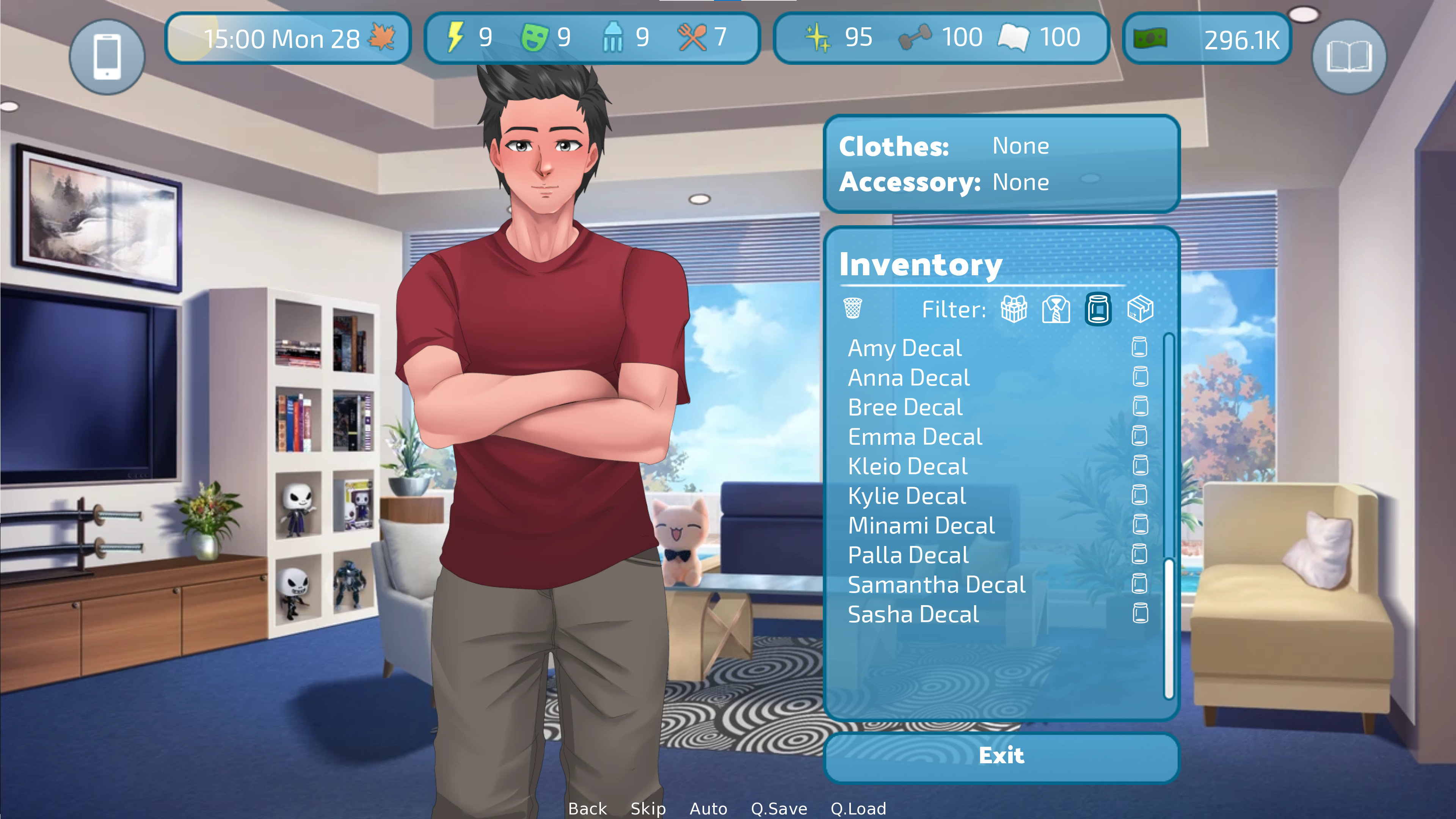 Screenshot 8 for Love & Sex: Second Base - Pin-up Decals mod