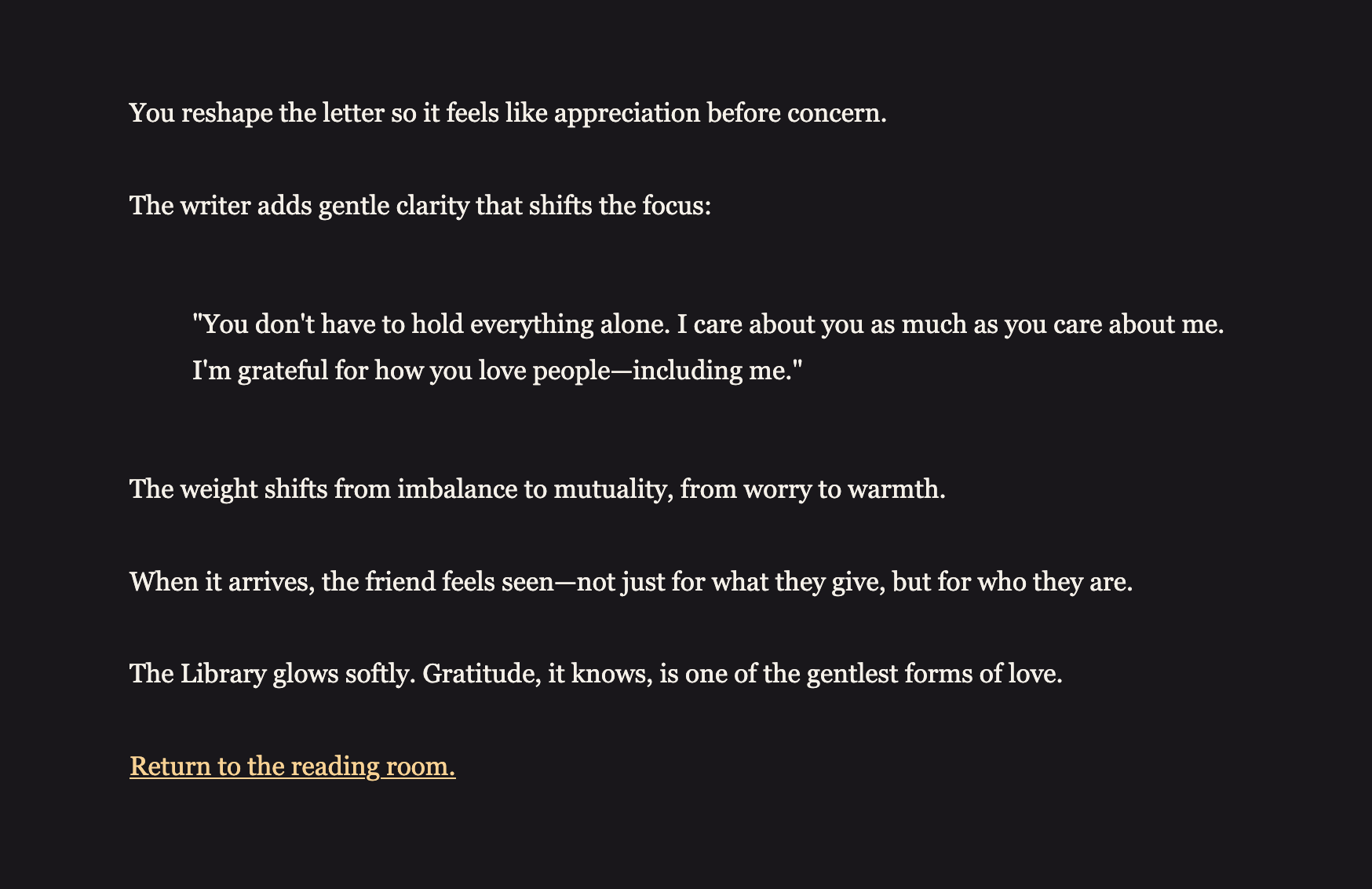 Screenshot 5 for The Library of Unsent Letters