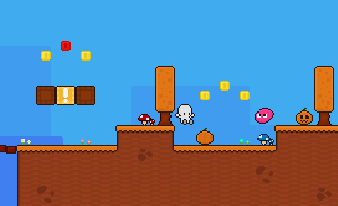 Basic Platformer - Asset Pack [16x16] by Ariel Pinana