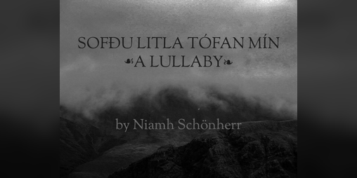Cover image for Sofðu litla tófan mín: A Lullaby (demo)