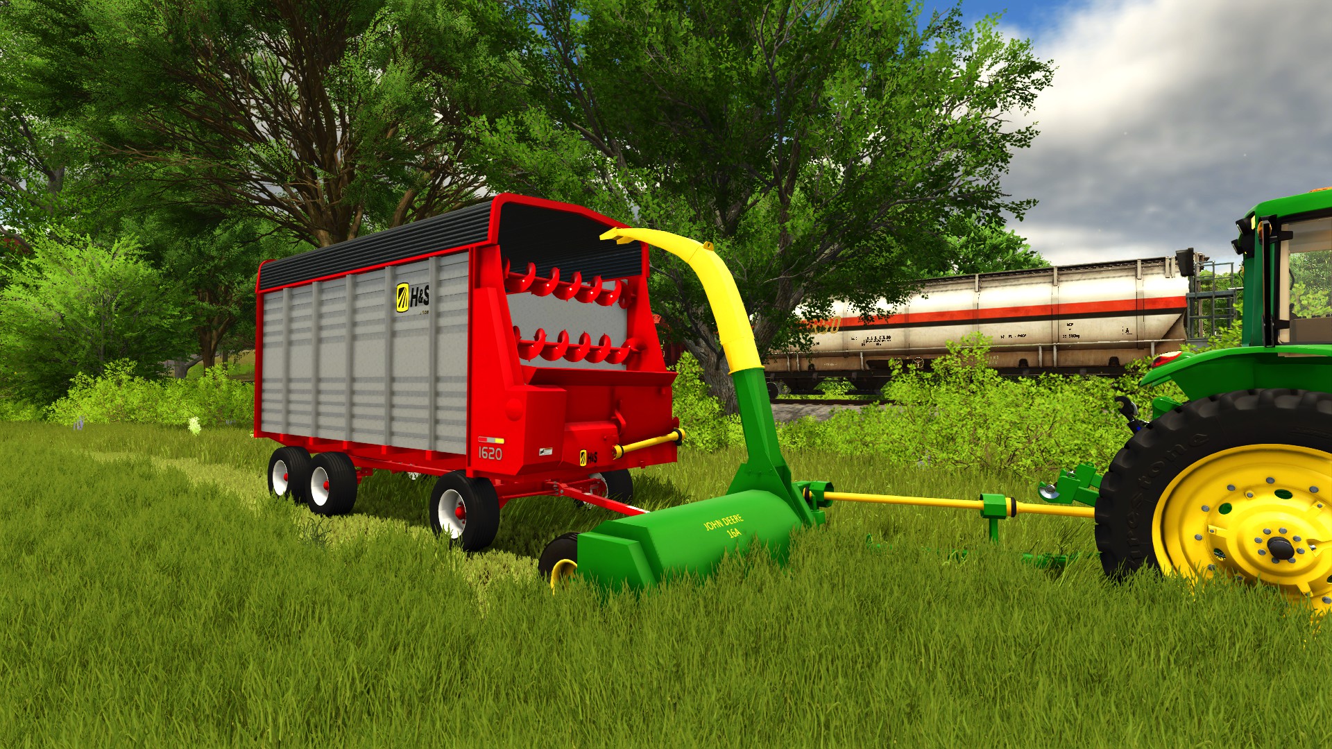 Screenshot 3 for FS25 John Deere 16A Flail Chopper