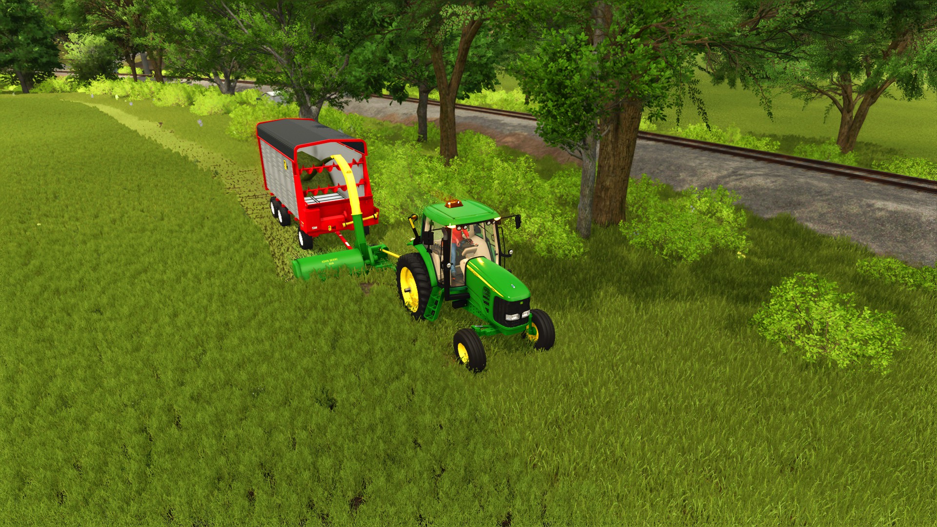 Screenshot 2 for FS25 John Deere 16A Flail Chopper