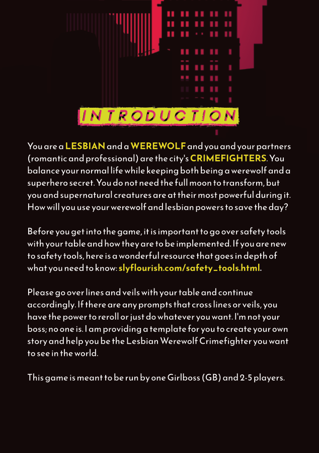 Screenshot 2 for LESBIAN WEREWOLF CRIMEFIGHTERS: TENSION