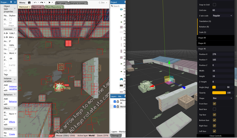 3D editor for Construct 3 by MountDev