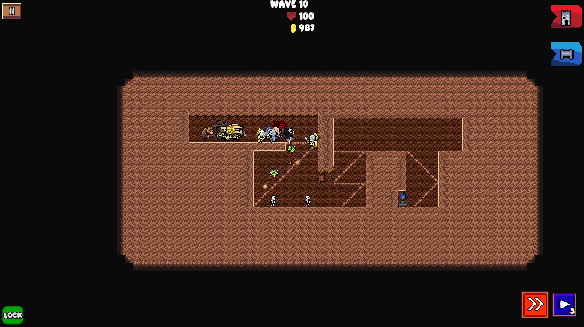 Screenshot 2 for Pipes & Dungeons TD
