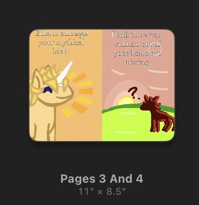Screenshot 3 for The Lone Unicorn: A 48 Word Mini Solo TTRPG
